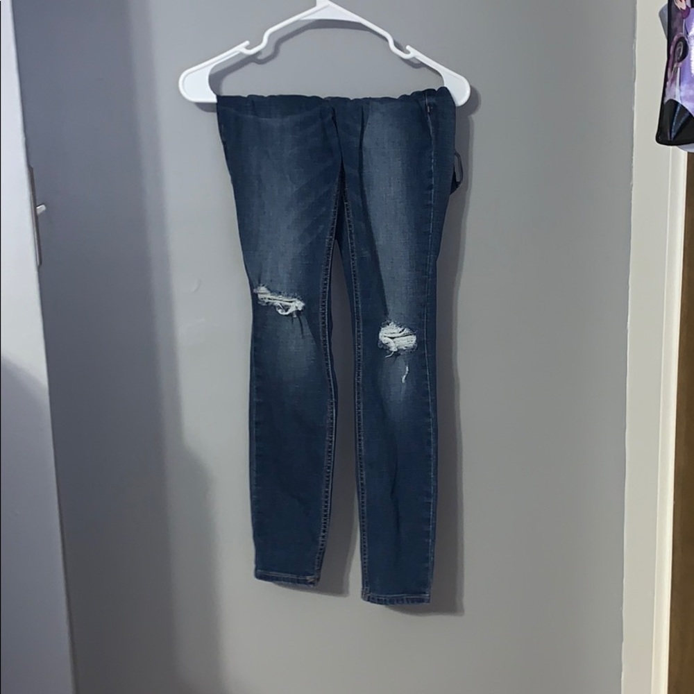 High-rise jeans